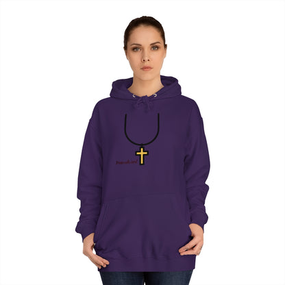 Cross J Unisex College Hoodie