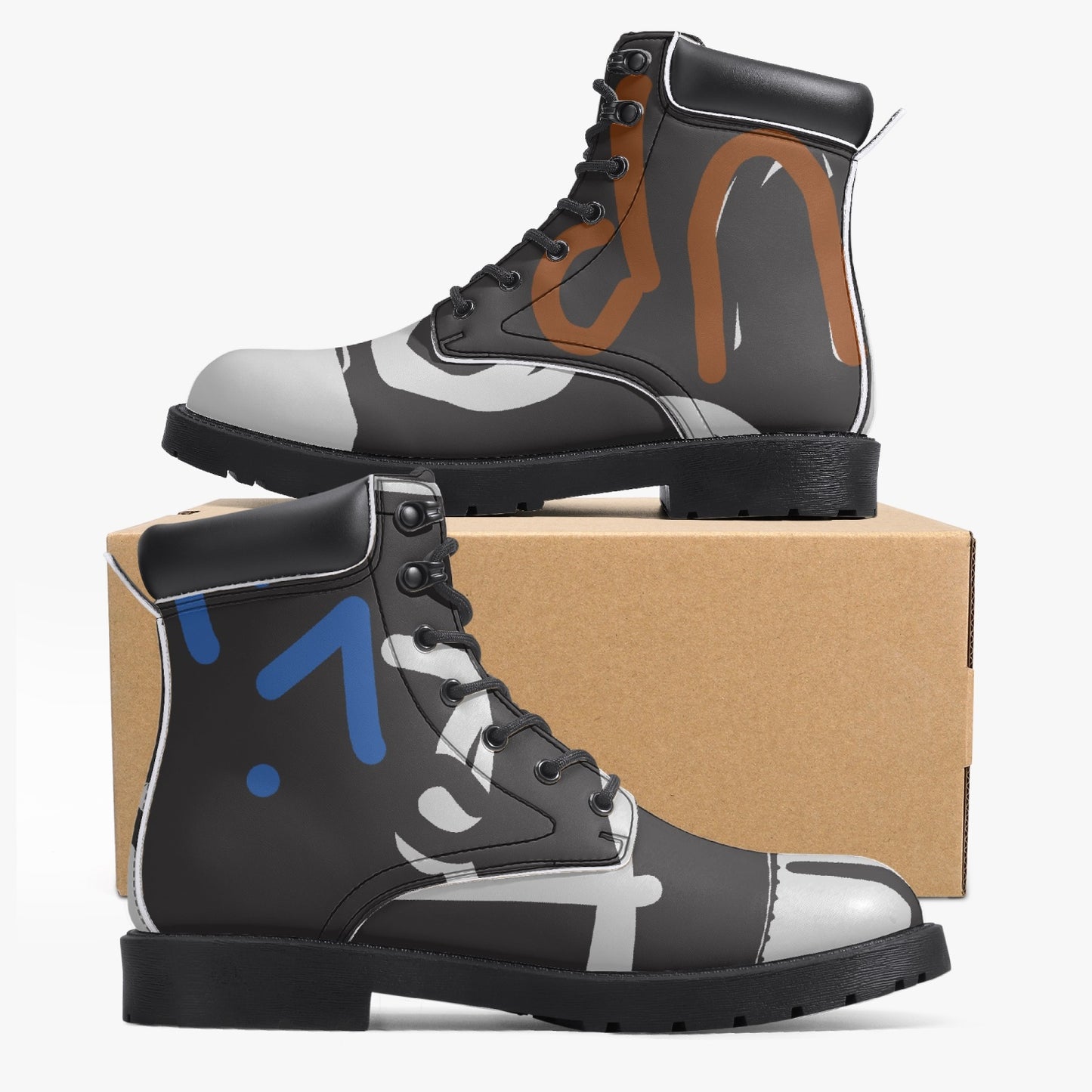 Big cave way Casual Leather Boots
