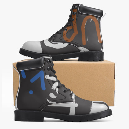 Big cave way Casual Leather Boots