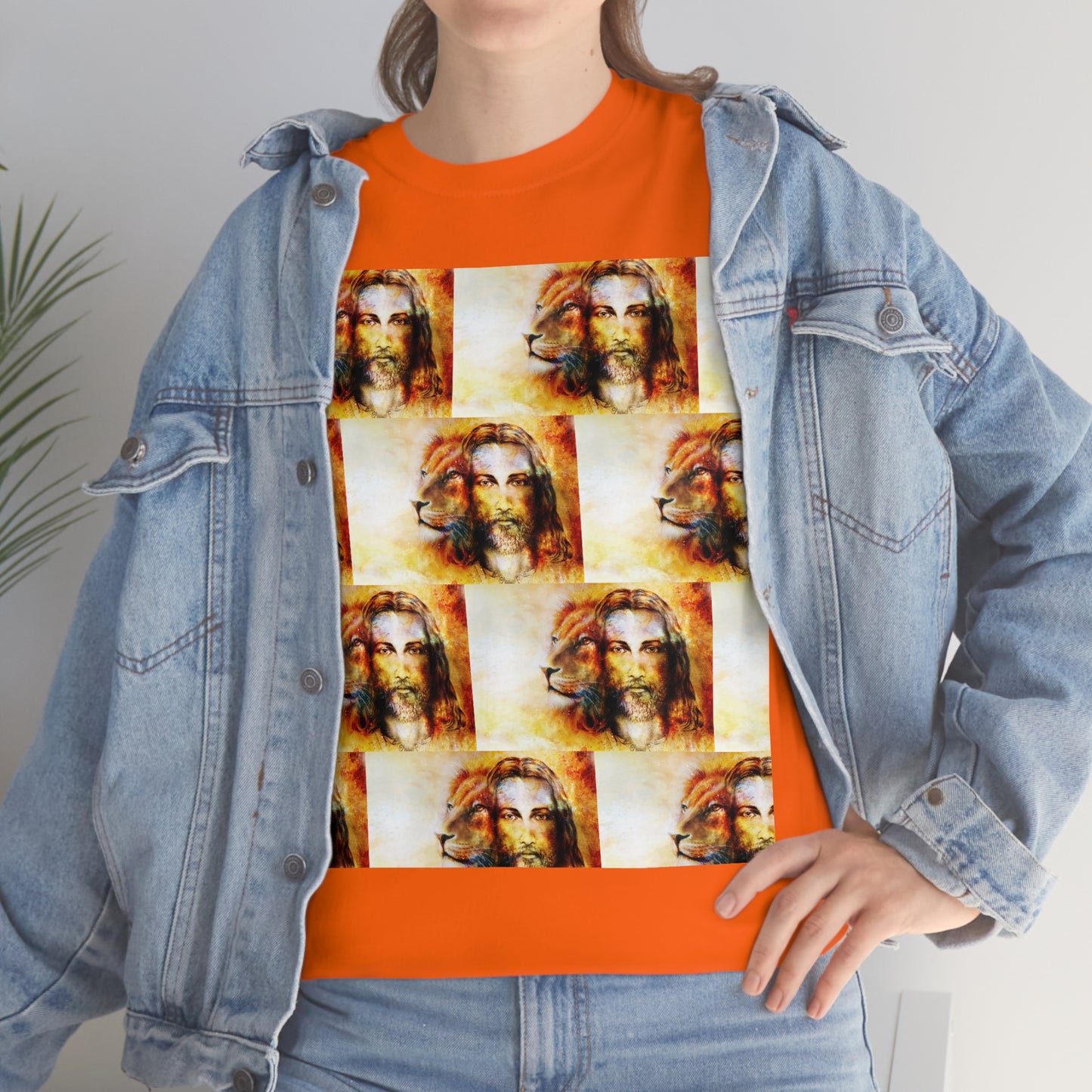 Double Mind Face Of Heavy Cotton Tee