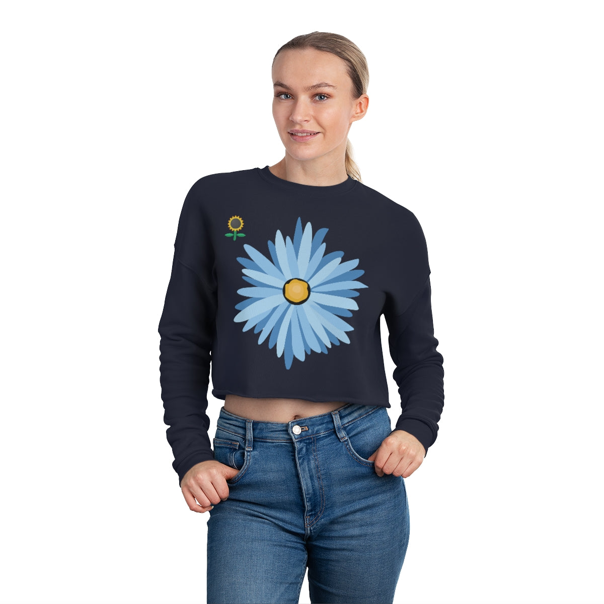 flo Women's Cropped Sweatshirt