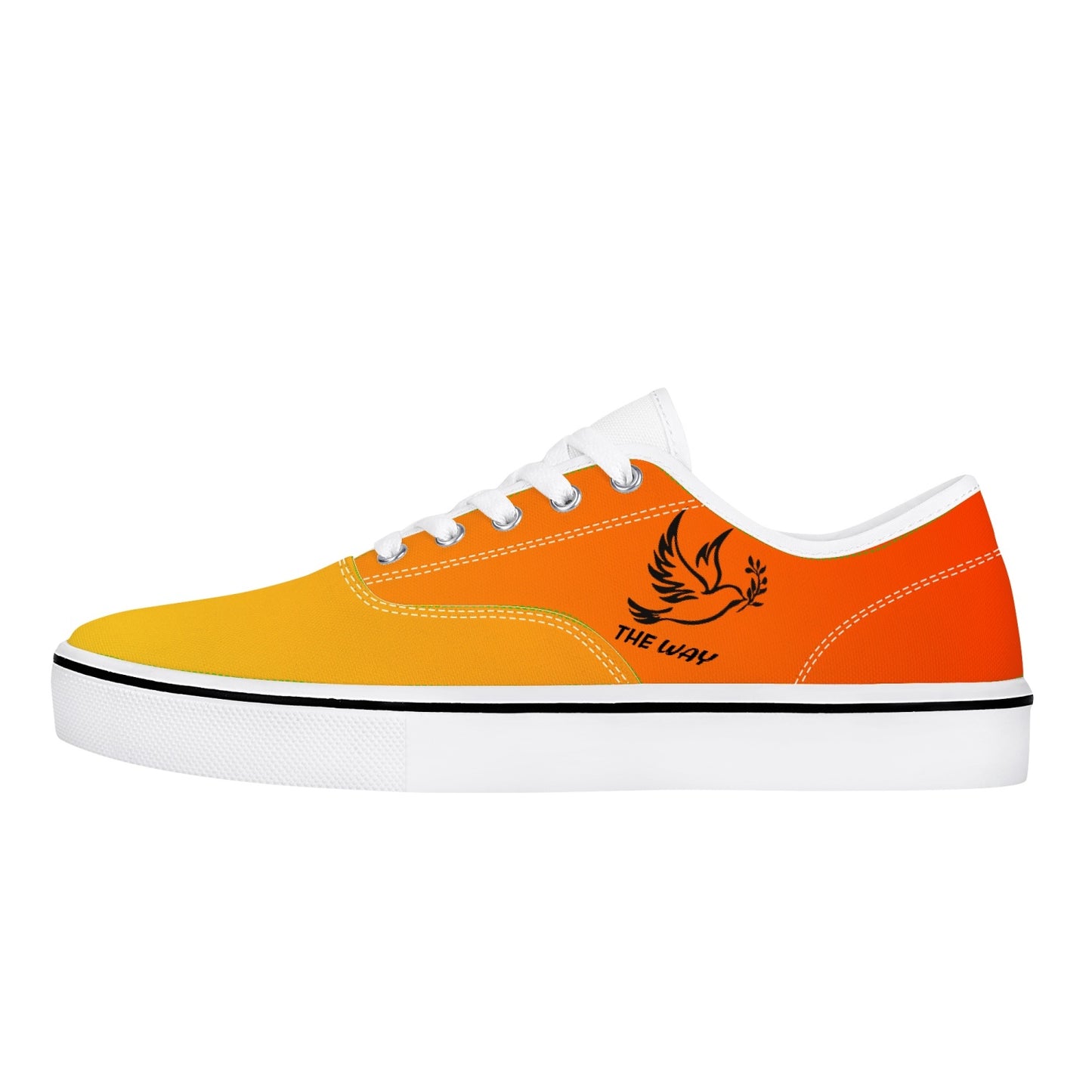 Orange way Skate Shoes