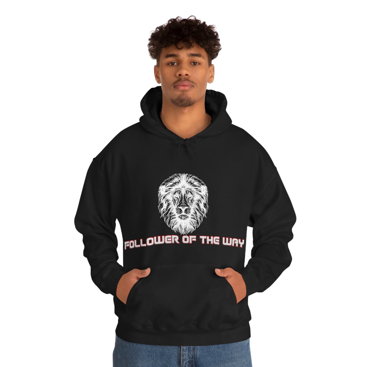 lion head Heavy Blend™ Hooded Sweatshirt