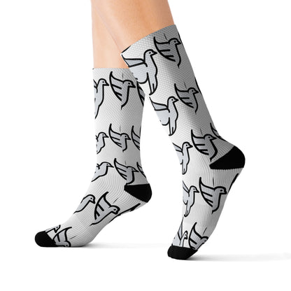 Bird Sublimation Socks