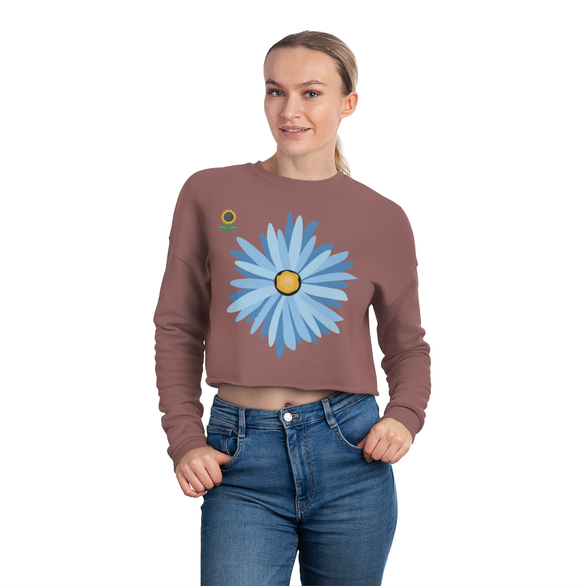 flo Women's Cropped Sweatshirt
