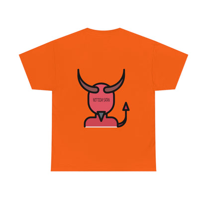 Double Mind Face Of Heavy Cotton Tee