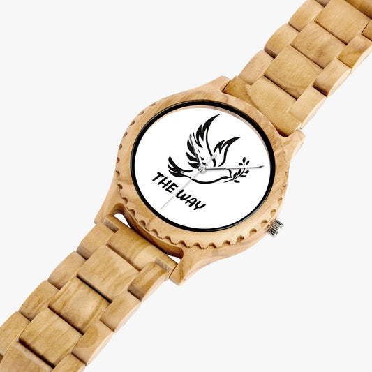 Fly Time Italian Olive Lumber Wooden Watch