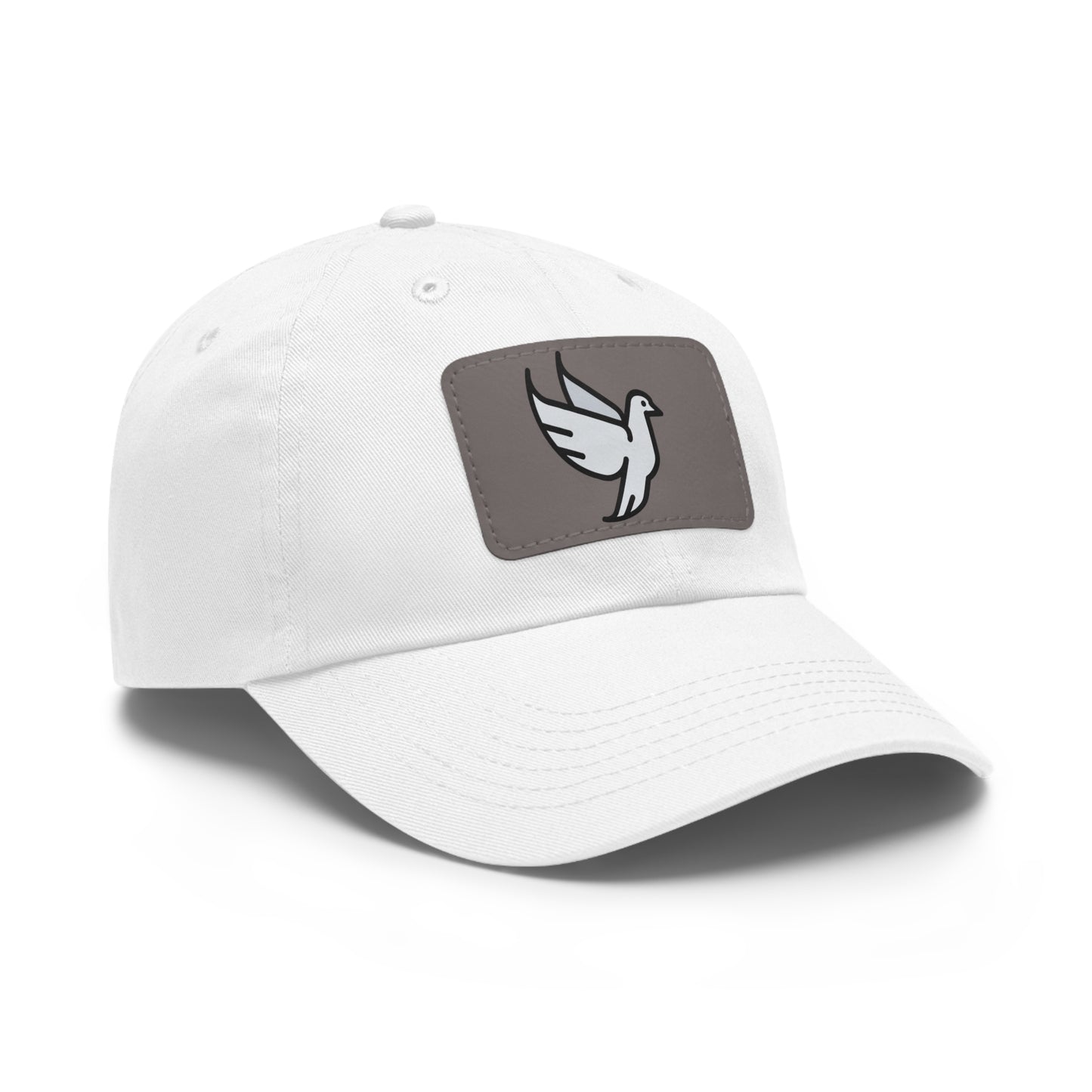Yes Bird Dad Hat with Leather Patch