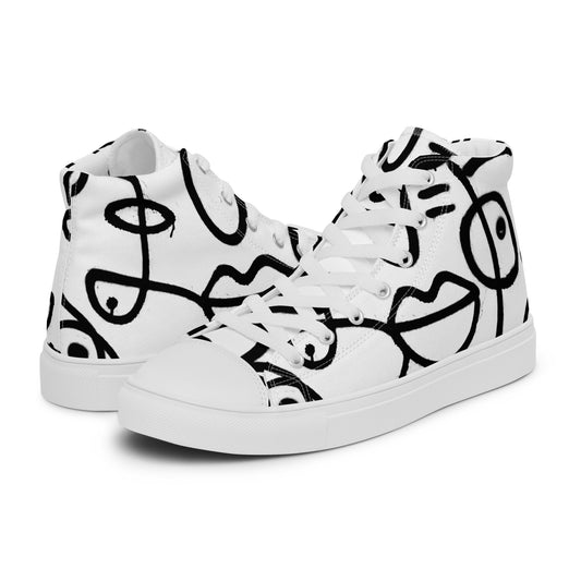 Eye See Men’s high top canvas shoes