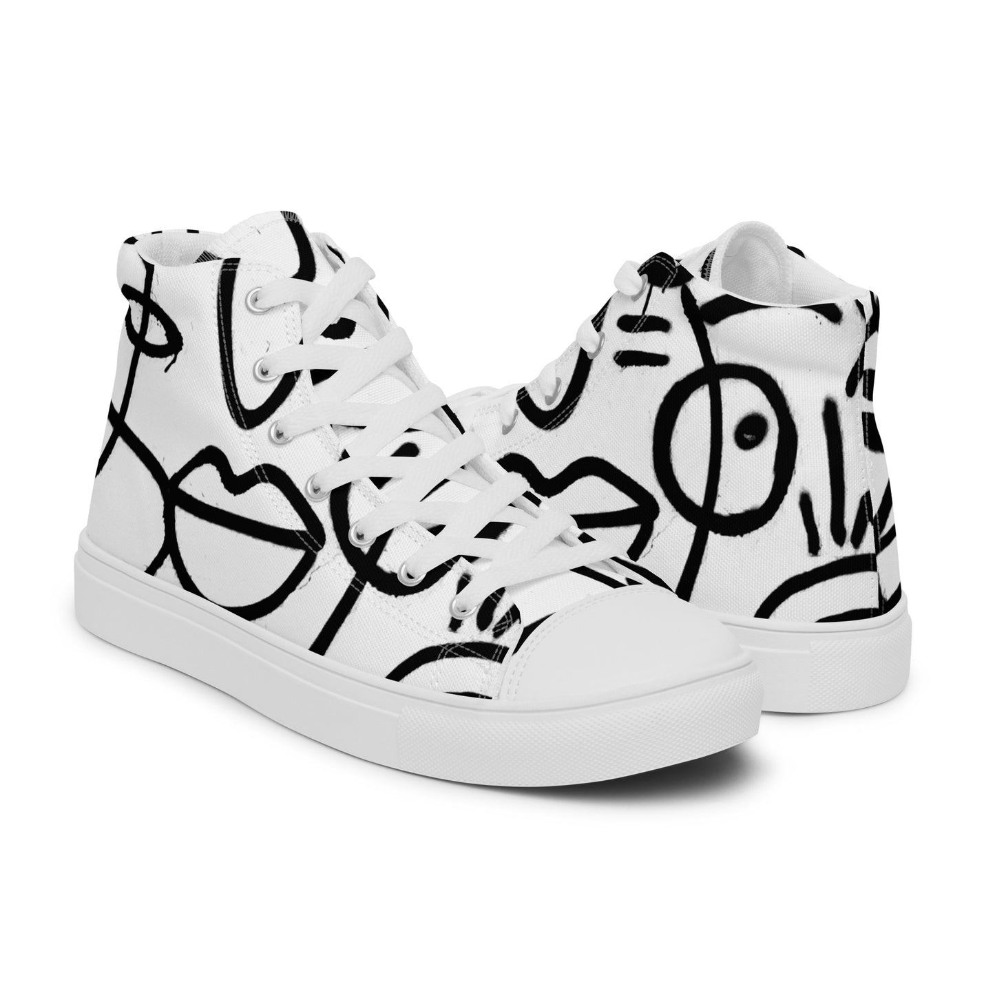 Eye See Men’s high top canvas shoes