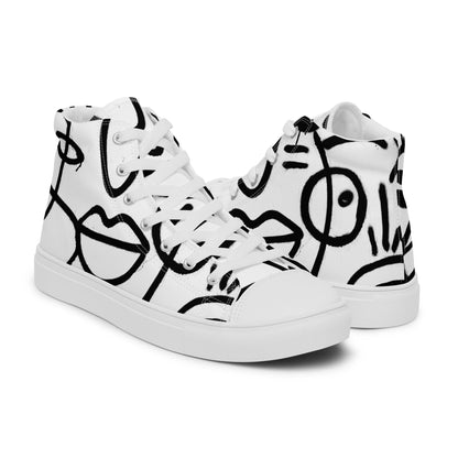 Eye See Men’s high top canvas shoes