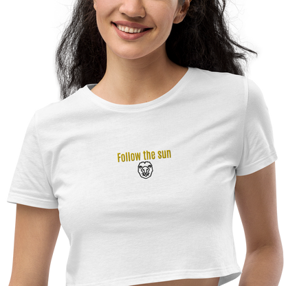 Follow Da Sun Organic Crop Top