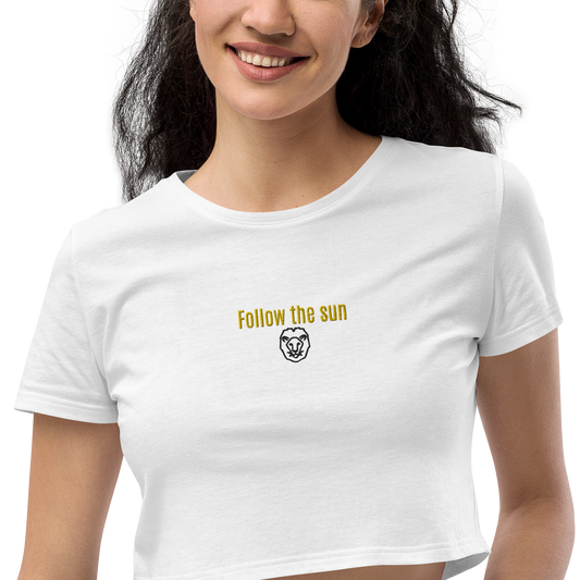 Follow Da Sun Organic Crop Top