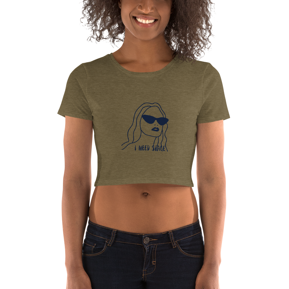 Space Plz Women’s Crop Tee
