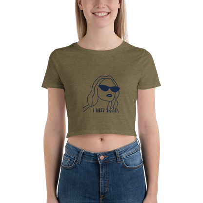 Space Plz Women’s Crop Tee